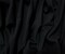Black Nylon Blend Stretch Solid Ponte De Roma Double Knit Fabric By the Yard